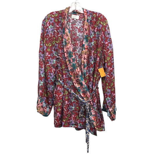 Top Ls By Johnny Was In Floral Print, Size:Xl