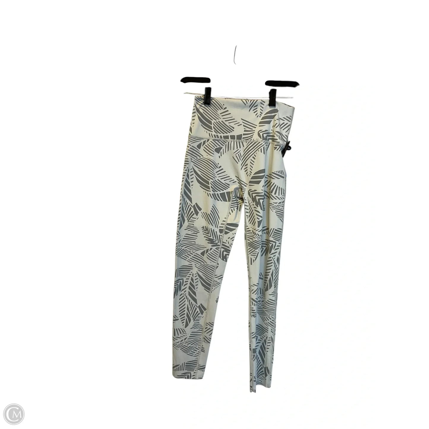 Pants Leggings By Aerie In Grey & White, Size: M