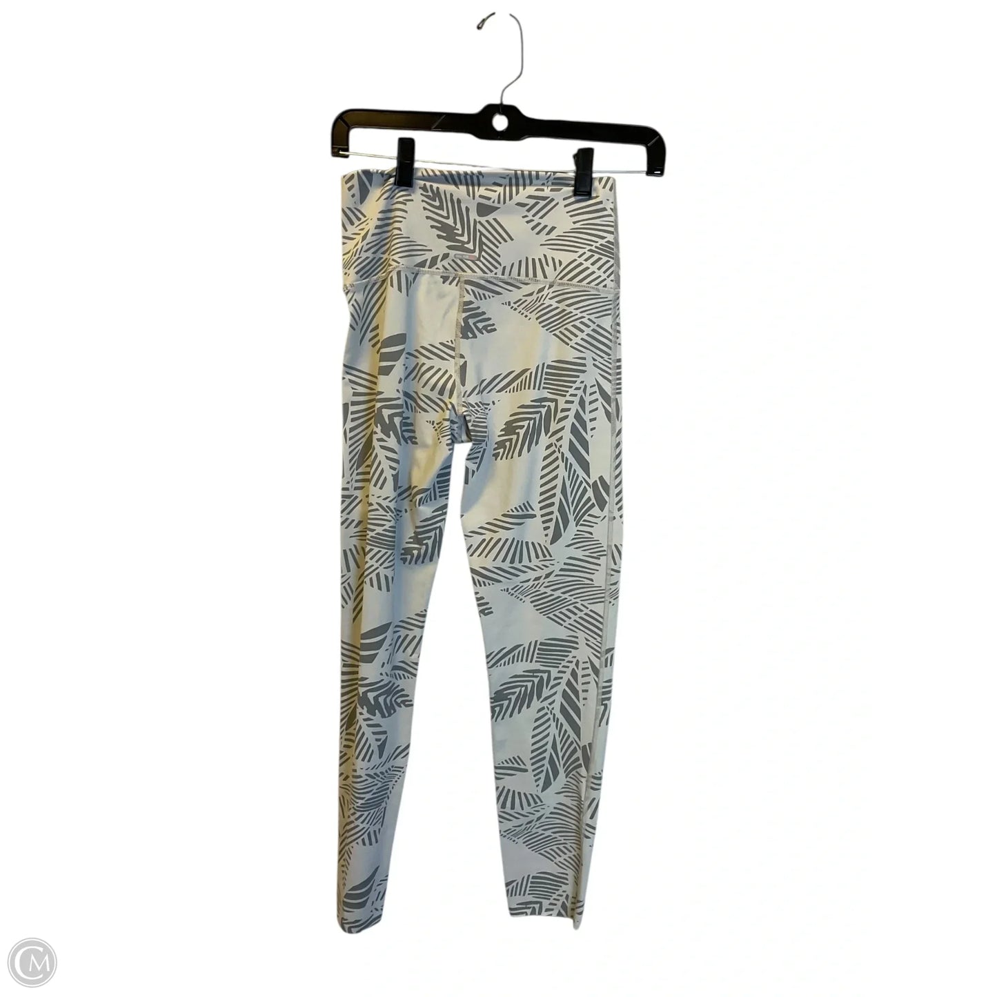 Pants Leggings By Aerie In Grey & White, Size: M