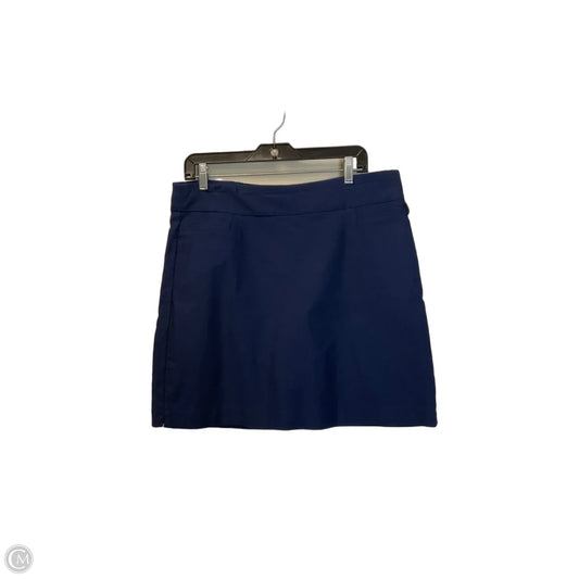 Athletic Skort By Kim Rogers In Navy, Size: 14p