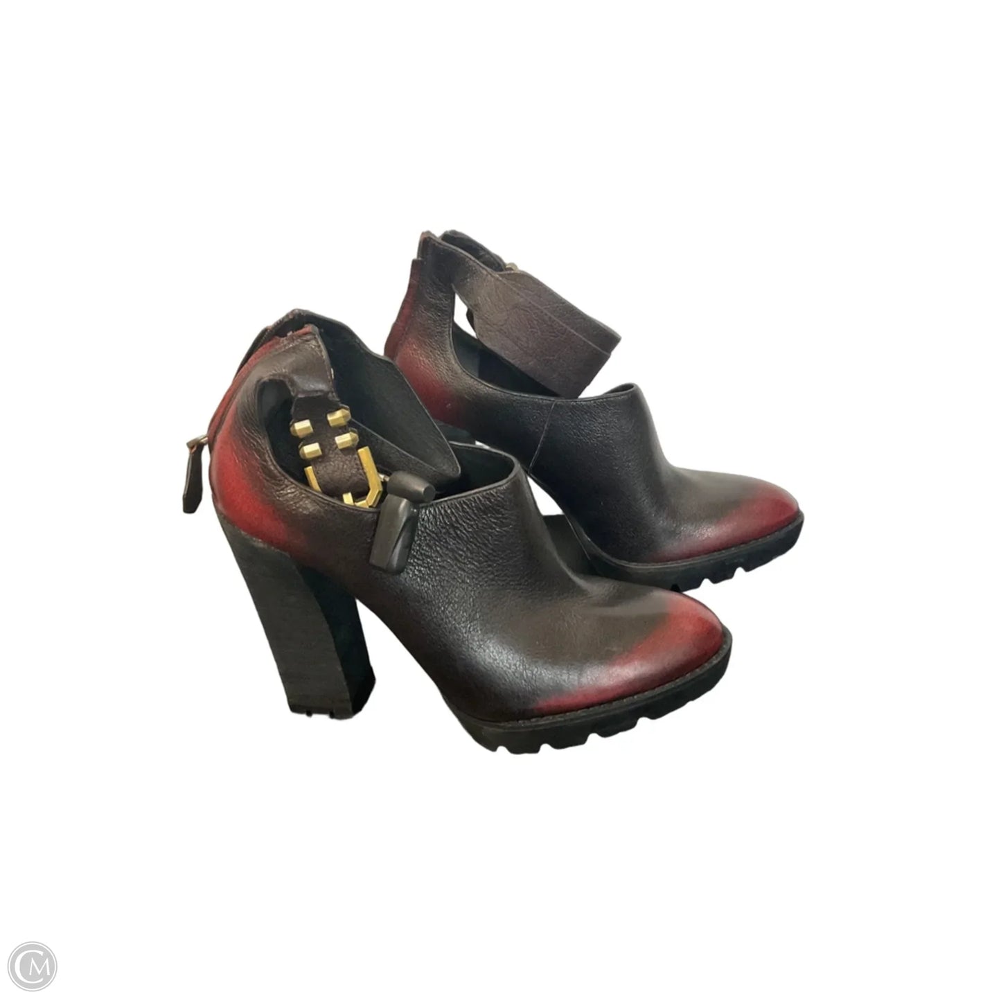 Shoes Heels Block By Kenneth Cole In Red, Size: 9.5