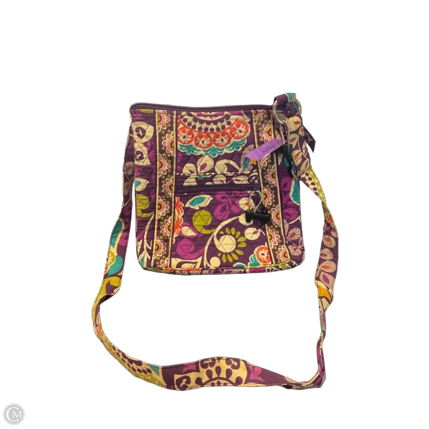 Handbag By Vera Bradley, Size: Medium