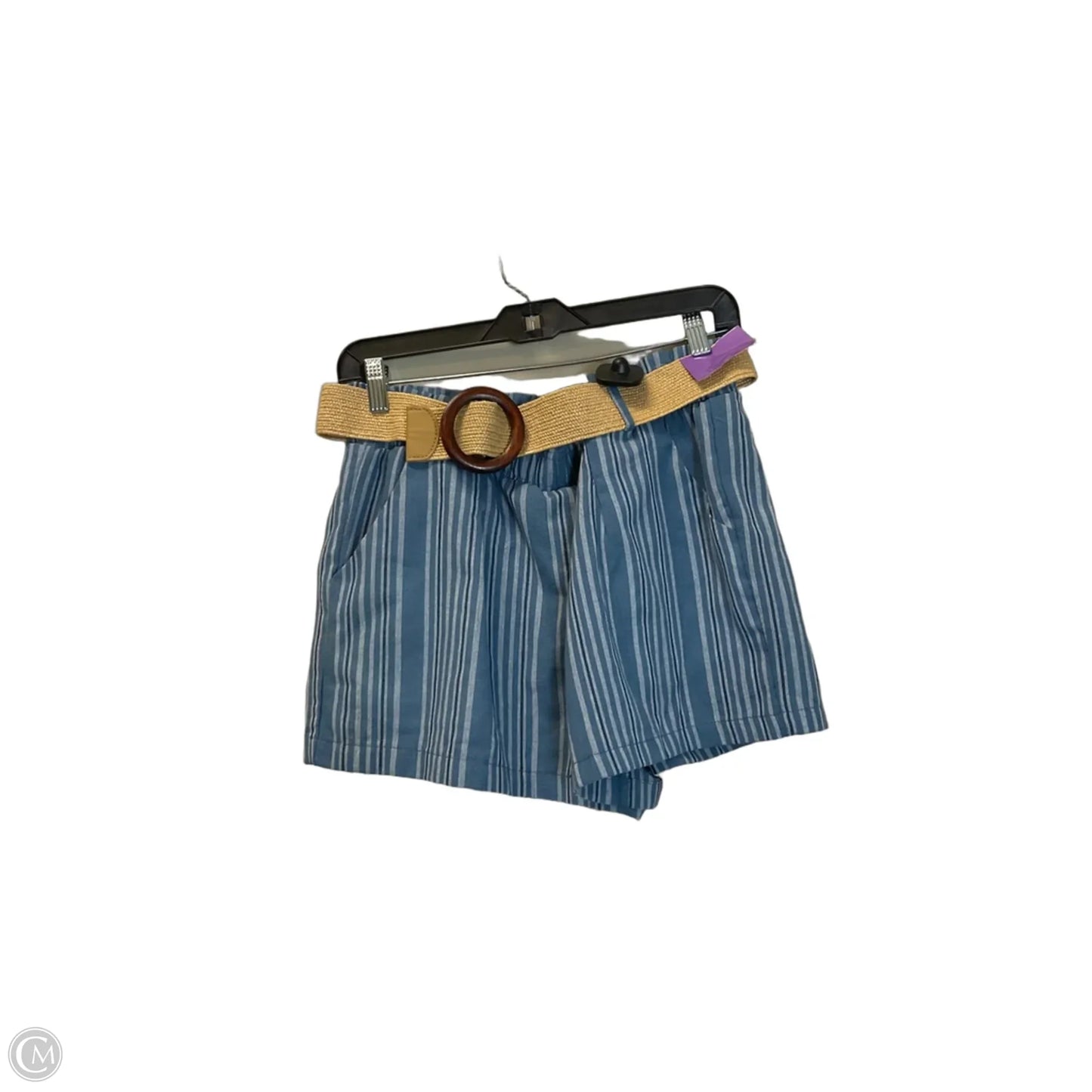 Shorts By No Comment In Striped Pattern, Size: L