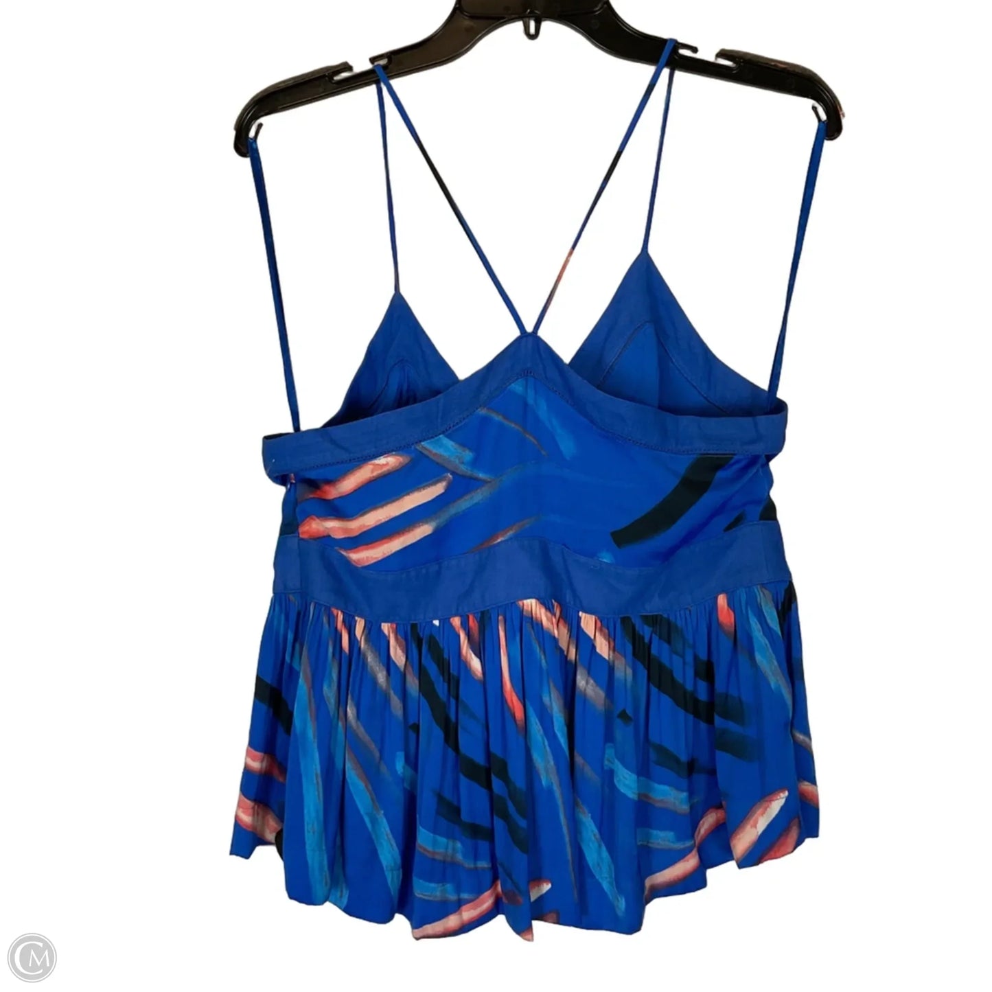 Top Sleeveless By Free People In Blue, Size: 10