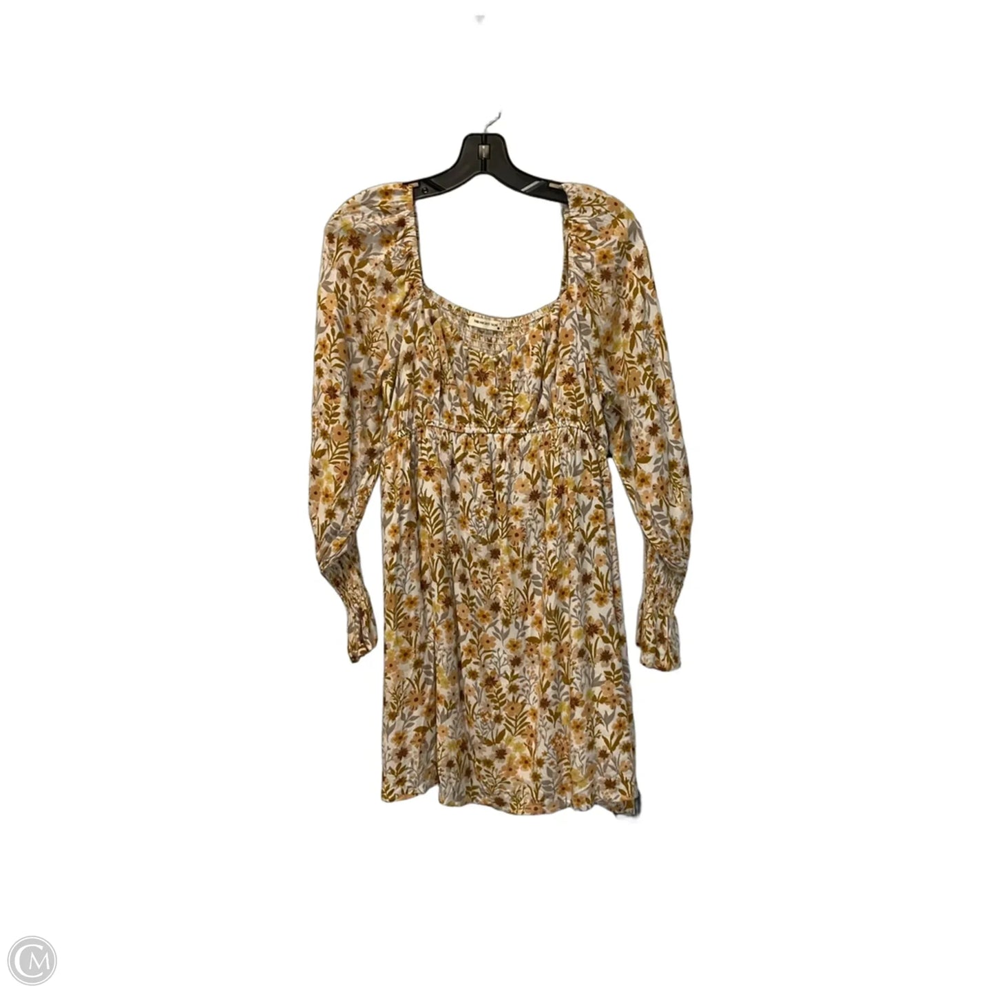 Dress Casual Short By Cme In Yellow, Size: S