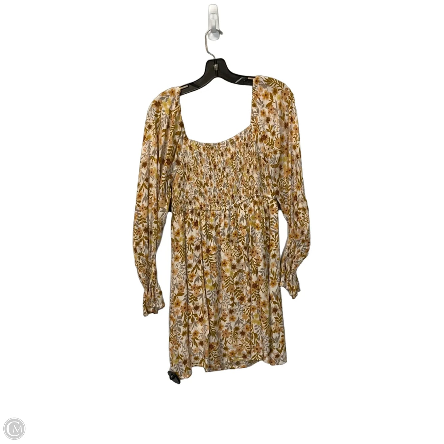 Dress Casual Short By Cme In Yellow, Size: S
