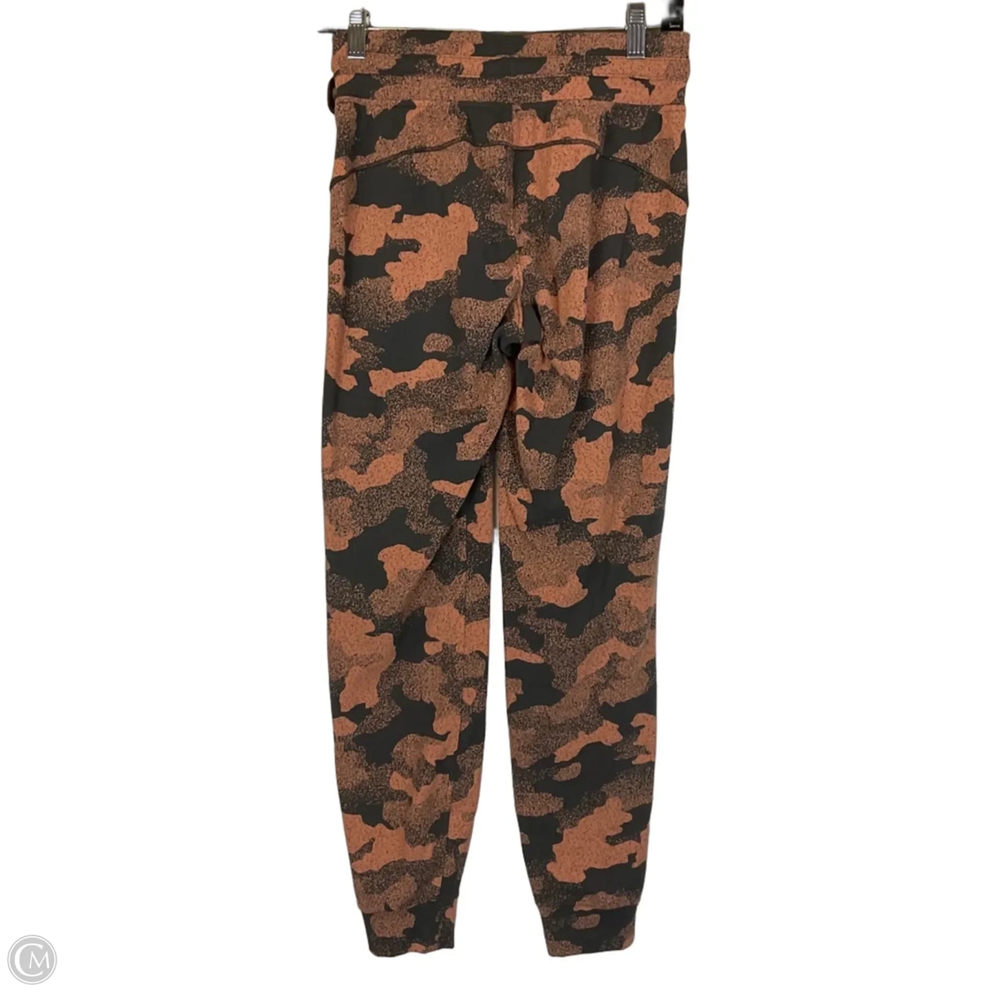 Athletic Pants By Lululemon In Black & Brown, Size: 4