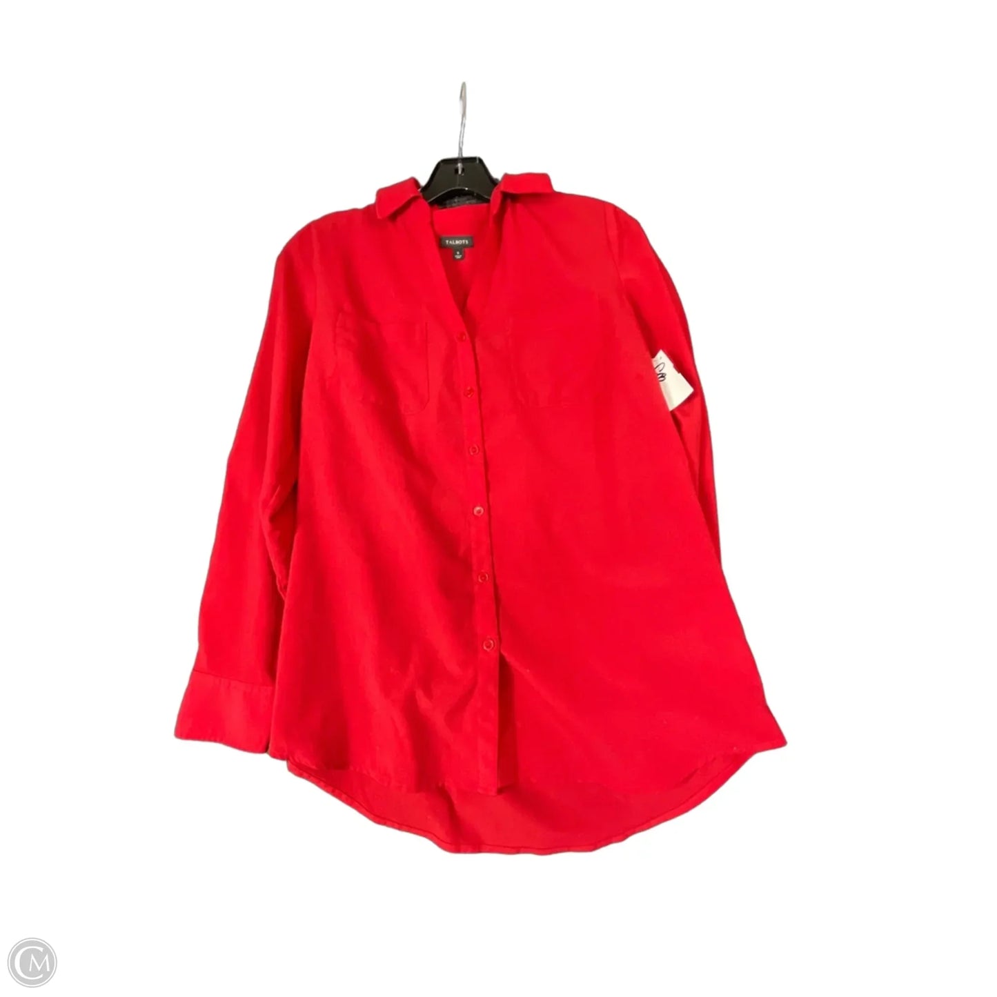 Top Long Sleeve By Express In Red, Size: S