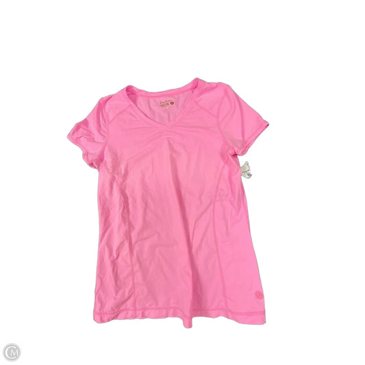 Top Short Sleeve Designer By Lilly Pulitzer In Pink, Size: S