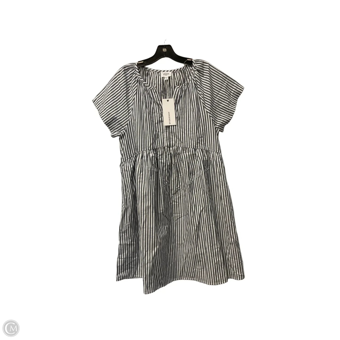 Dress Casual Short By Anniewear In Striped Pattern, Size: M
