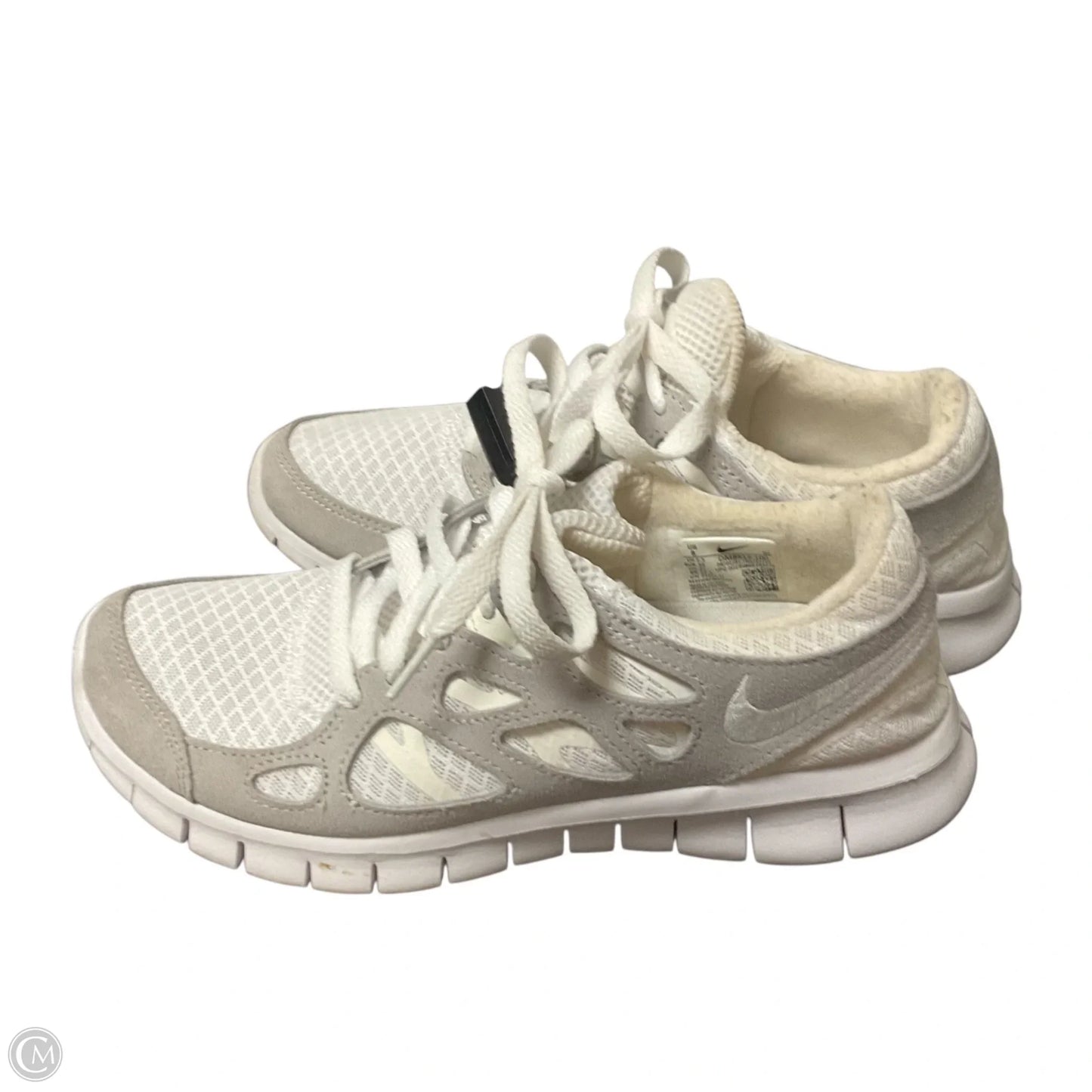 Shoes Athletic By Nike In White, Size: 8