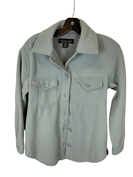 Jacket Shirt By Rachel Zoe In Blue, Size: Xs
