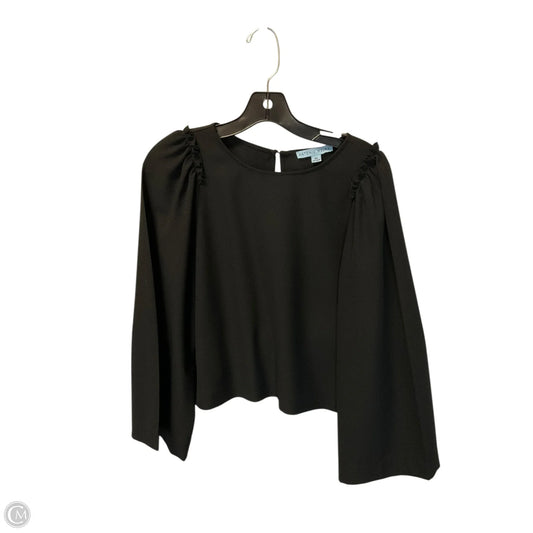 Top Long Sleeve By Antonio Melani In Black, Size: Xs