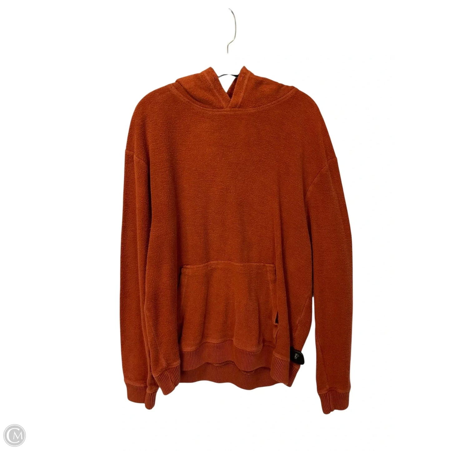 Sweatshirt Hoodie By Urban Outfitters In Orange, Size: L