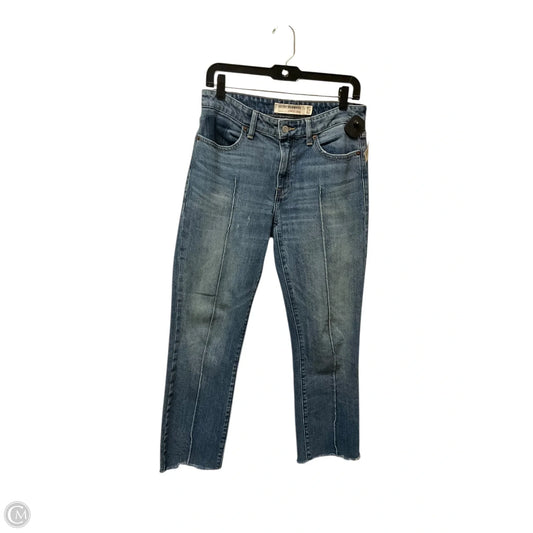 Jeans Straight By Lucky Brand In Blue Denim, Size: 4