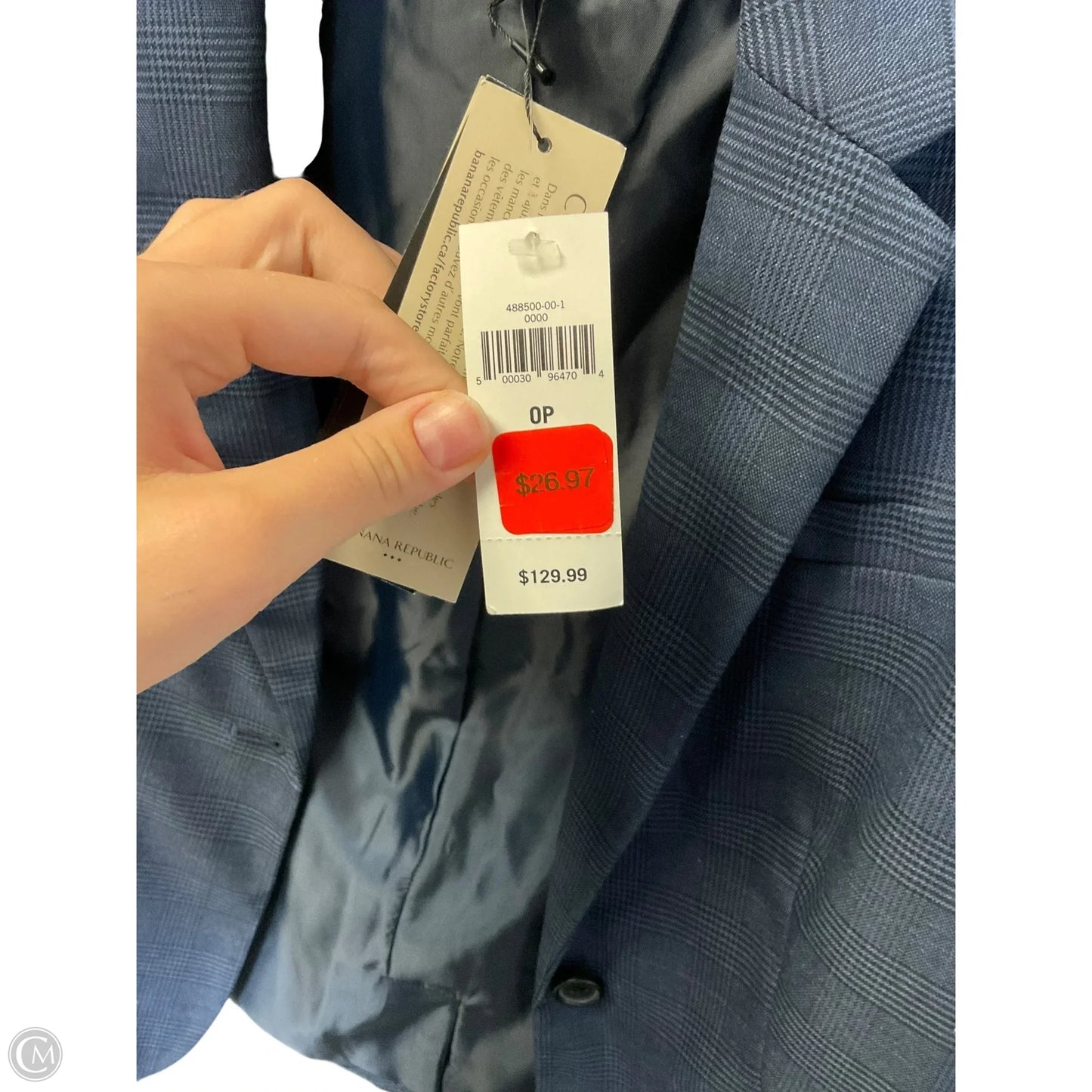 Blazer By Banana Republic In Navy, Size: 0