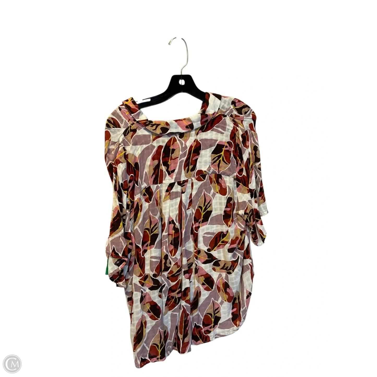 Top Short Sleeve By Jane And Delancey In Multi-colored, Size: Xl