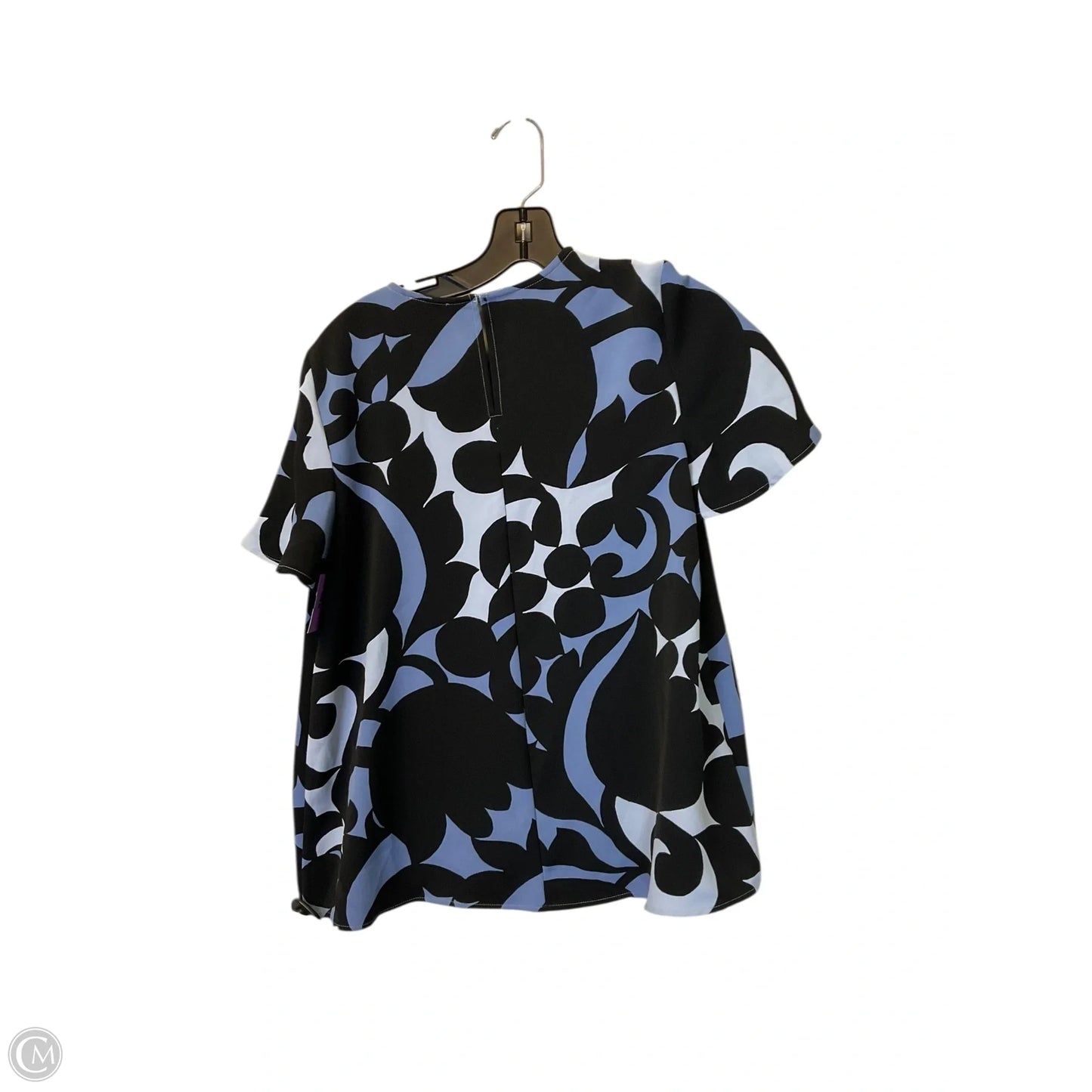 Top Short Sleeve By Ann Taylor In Navy, Size: Xs