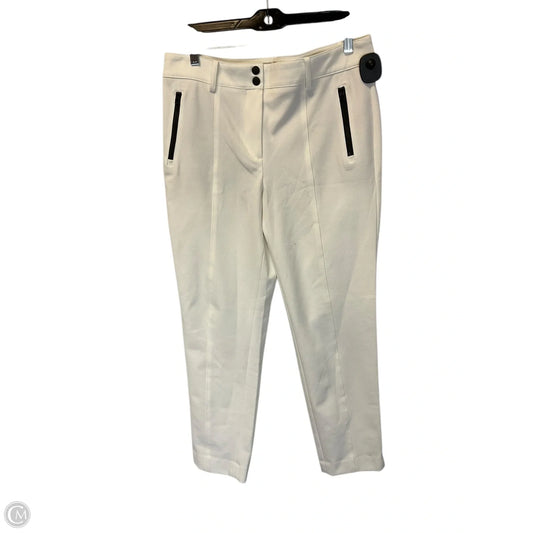 Pants Dress By Talbots In White, Size: 8