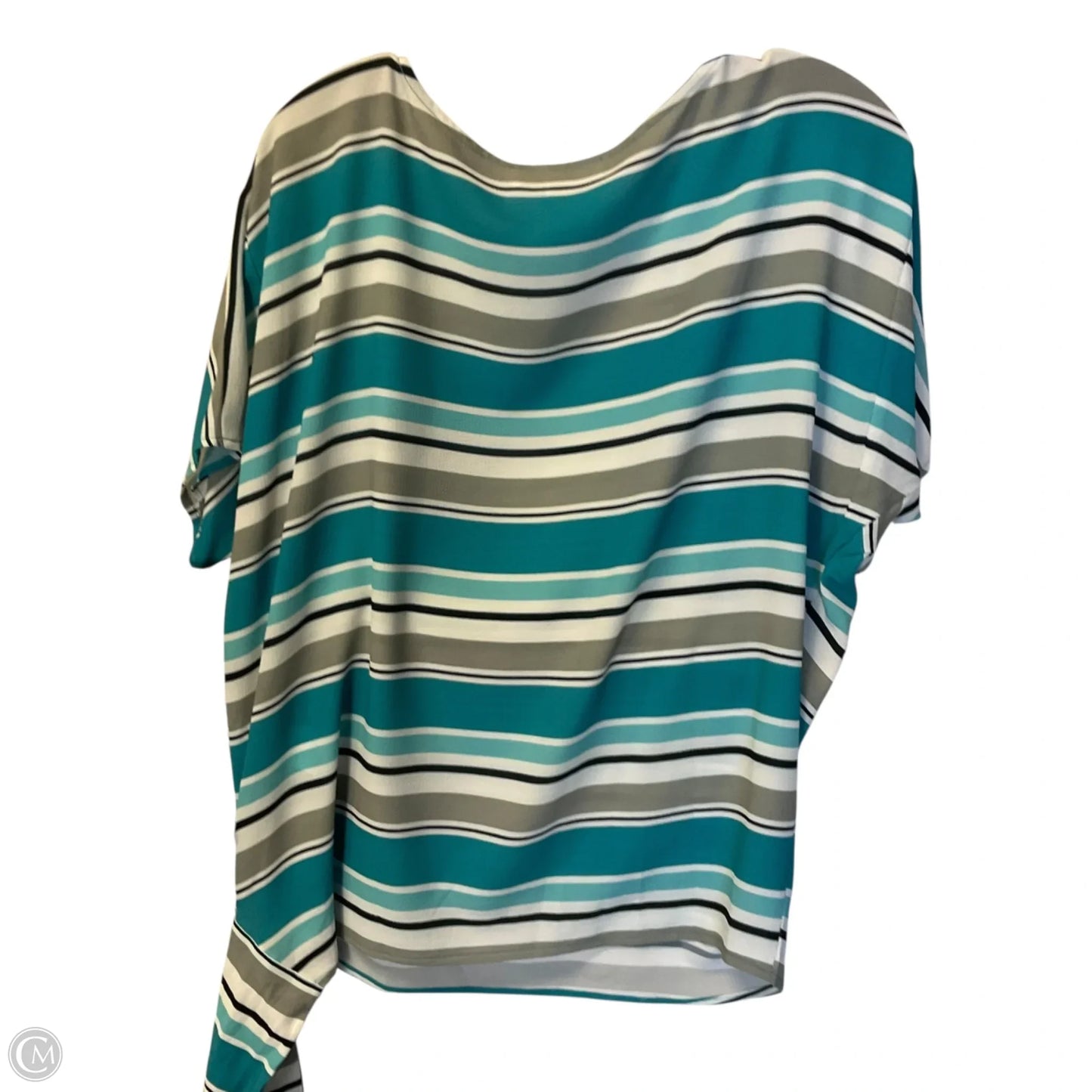 Top Short Sleeve By Michael By Michael Kors In Blue, Size: Xs