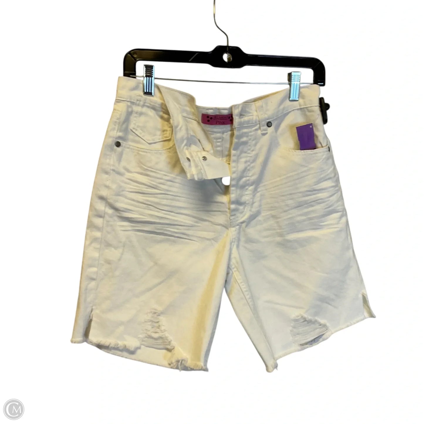 Shorts By Almost Pink In White, Size: S
