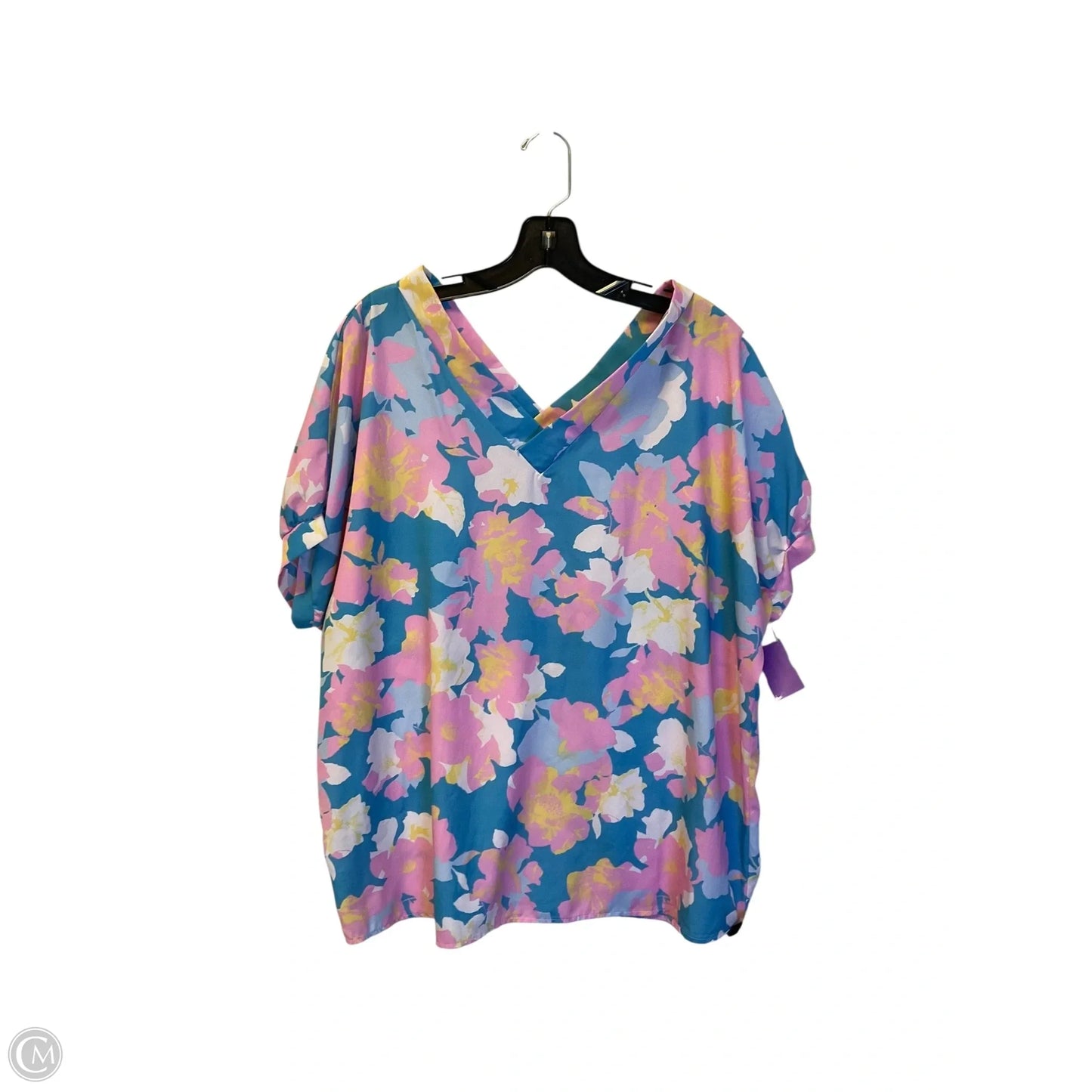 Top Short Sleeve By First Love In Multi-colored, Size: M