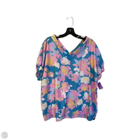 Top Short Sleeve By First Love In Multi-colored, Size: M