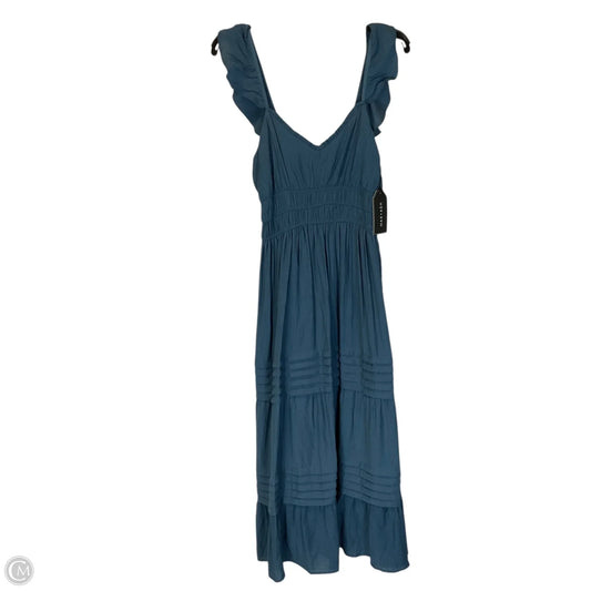 Dress Casual Maxi By Clothes Mentor In Blue, Size: L