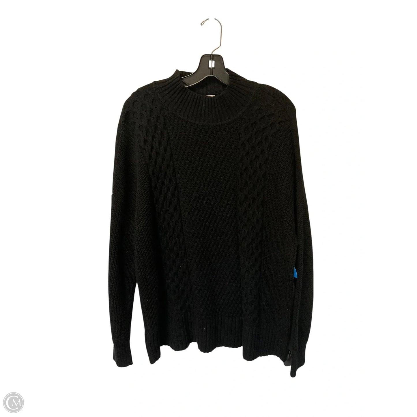 Sweater By Gap In Black, Size: L