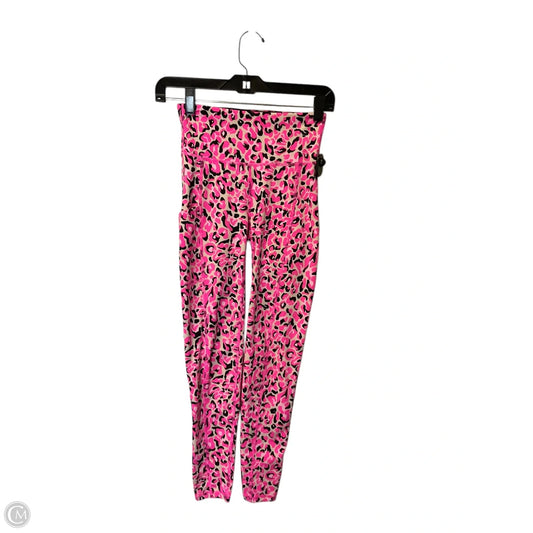 Athletic Leggings By Lilly Pulitzer In Pink, Size: Xxs
