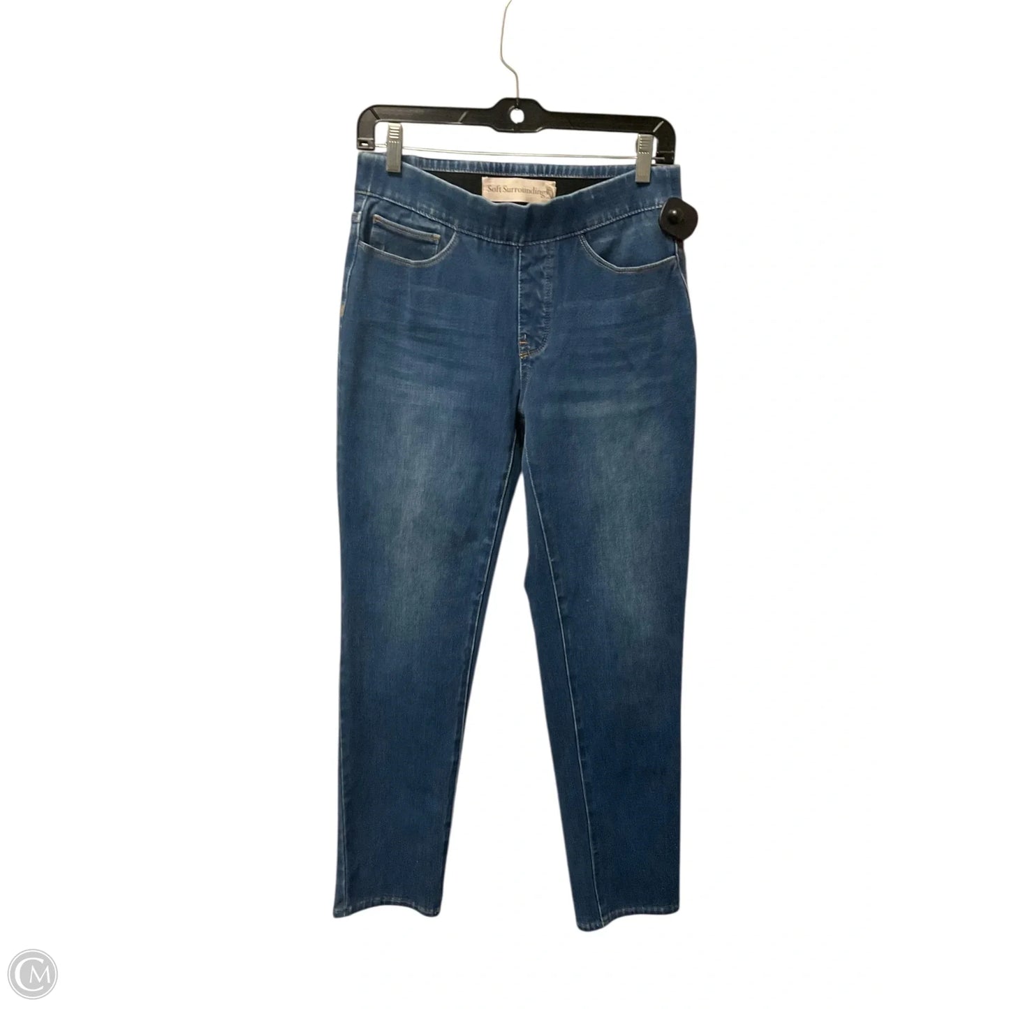 Jeans Jeggings By Soft Surroundings In Blue Denim, Size: S