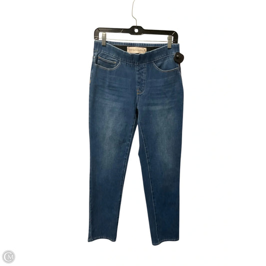 Jeans Jeggings By Soft Surroundings In Blue Denim, Size: S