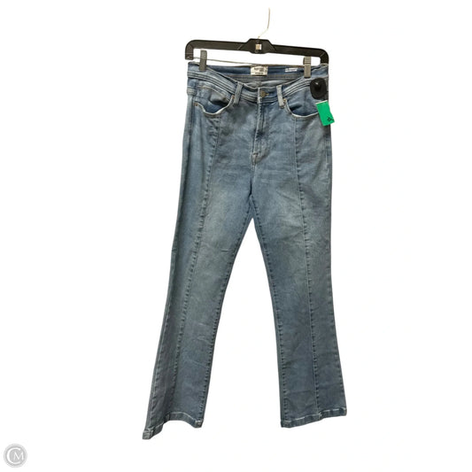 Jeans Flared By Kensie In Blue Denim, Size: 4