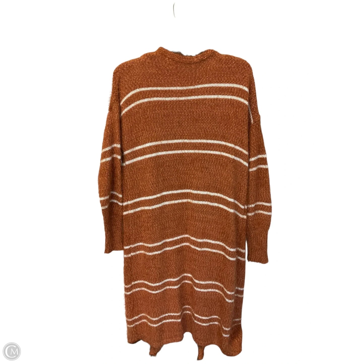 Sweater Cardigan By Hyfve In Orange, Size: S