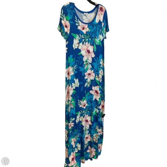 Dress Casual Maxi By Spense In Floral Print, Size: S