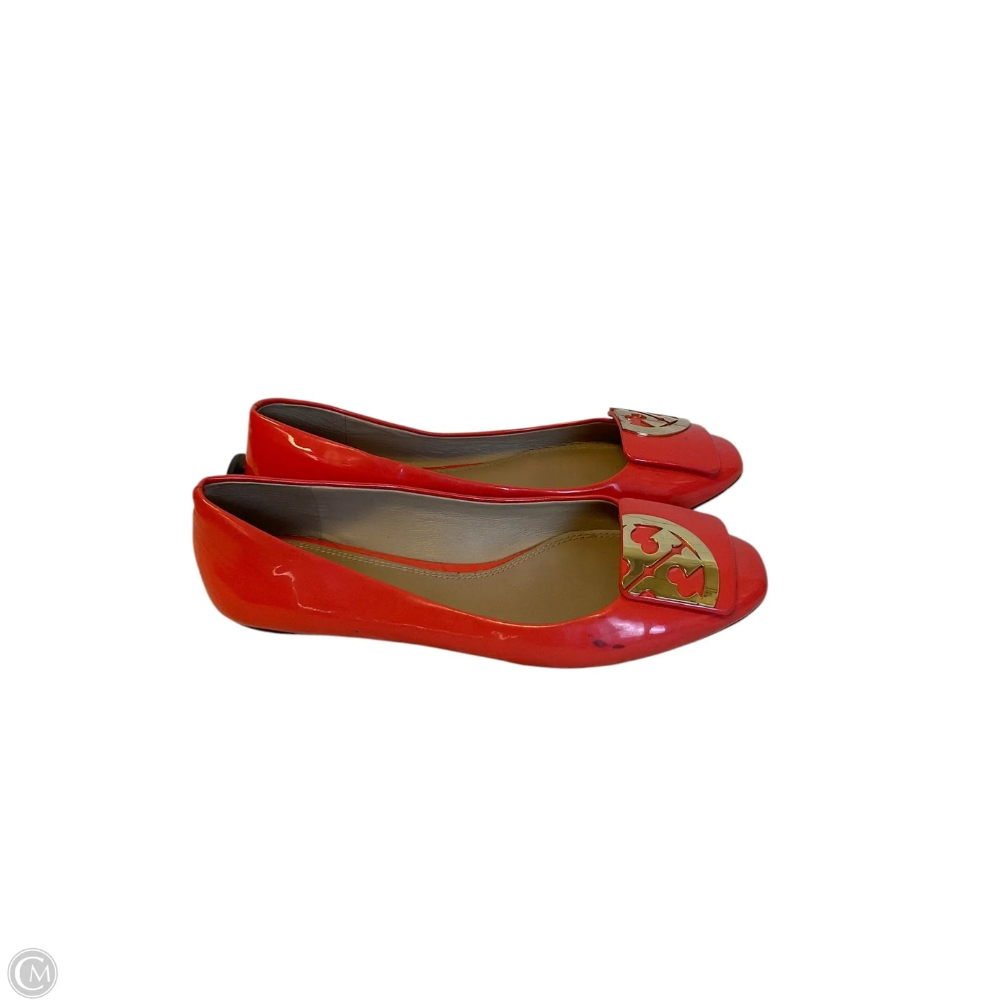 Shoes Designer By Tory Burch In Coral, Size: 8