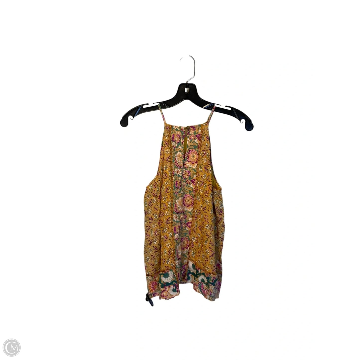 Top Sleeveless By Anthropologie In Yellow, Size: S