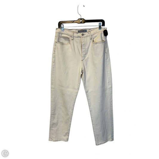 Jeans Straight By Joes Jeans In Cream Denim, Size: 8