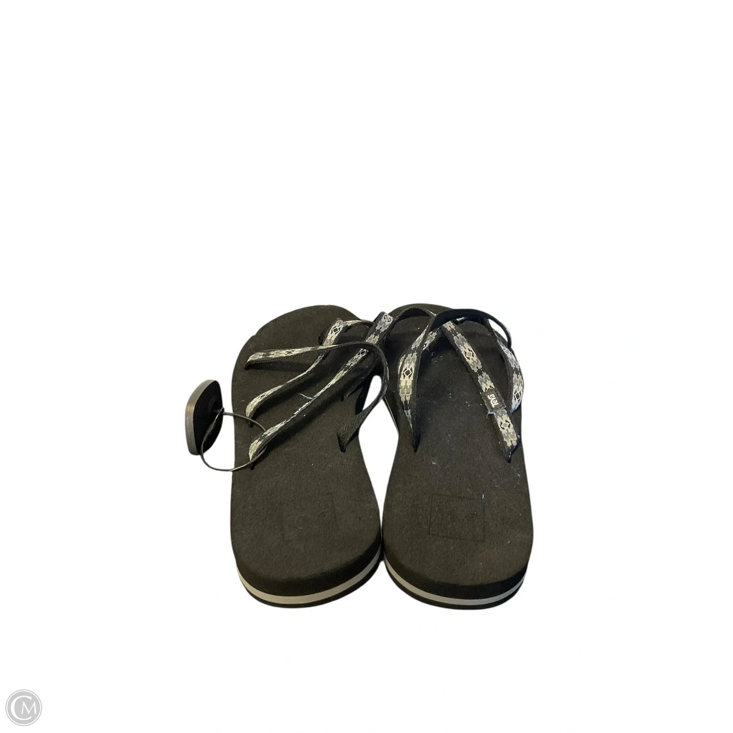 Sandals Flats By Teva In Black, Size: 9