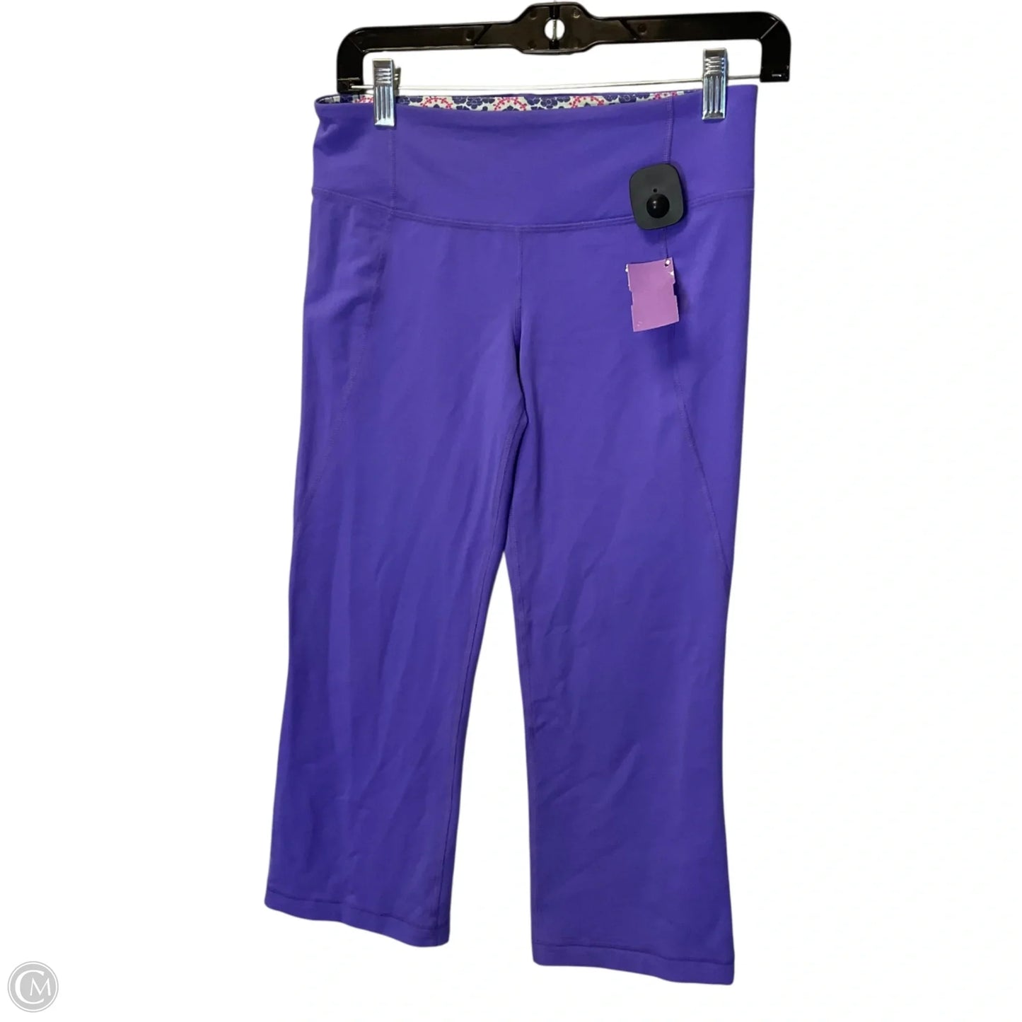 Athletic Capris By Lululemon In Purple, Size: 6