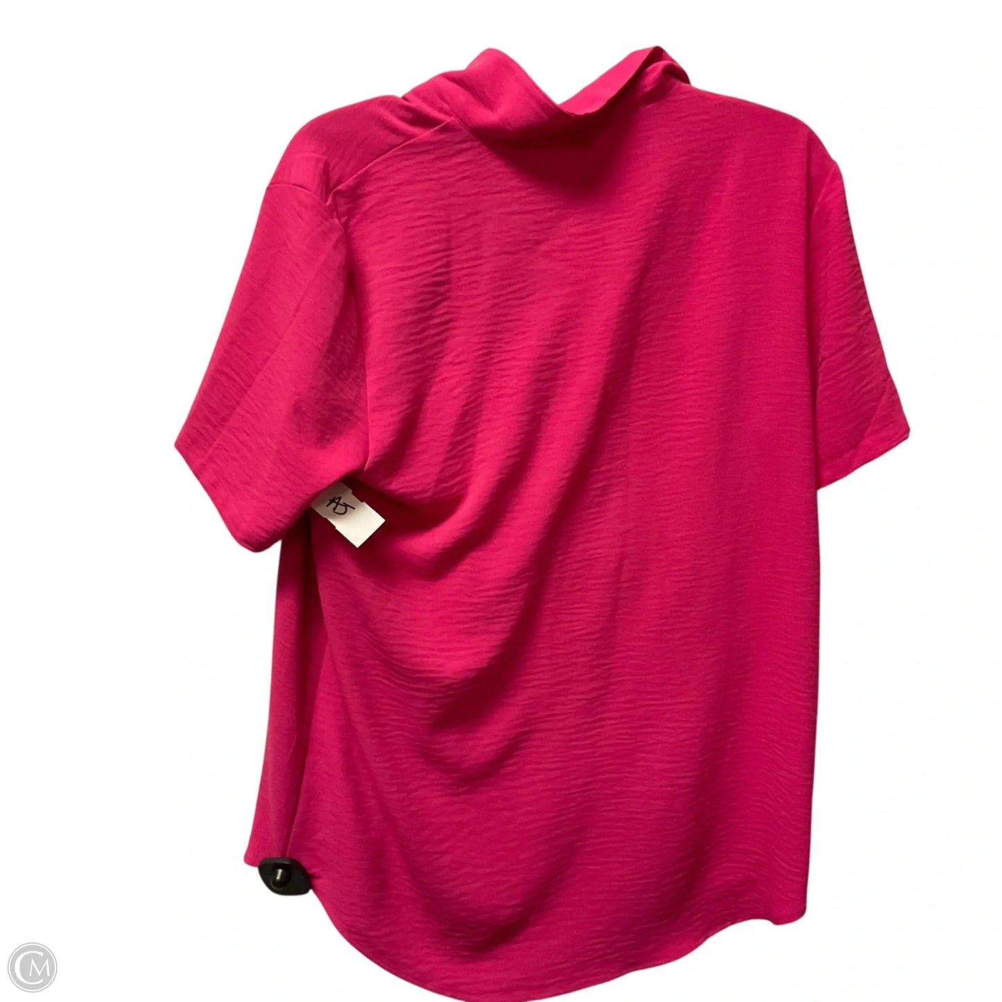Top Short Sleeve By Hilary Radley In Pink, Size: M