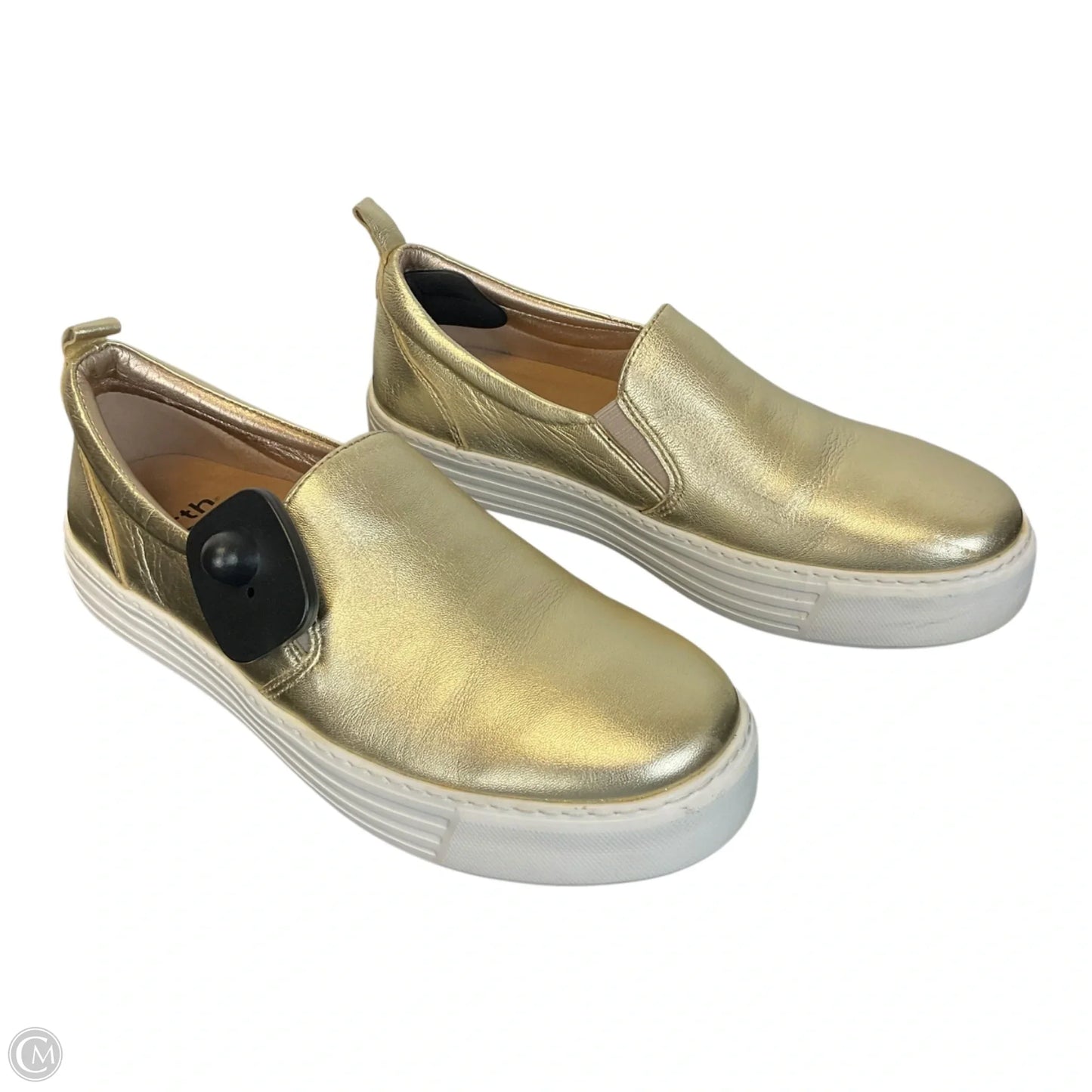 Shoes Sneakers By Earth In Gold, Size: 8