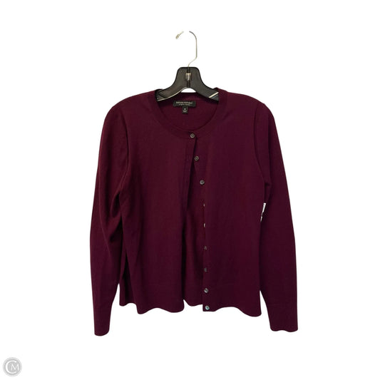 Cardigan By Banana Republic In Purple, Size: M