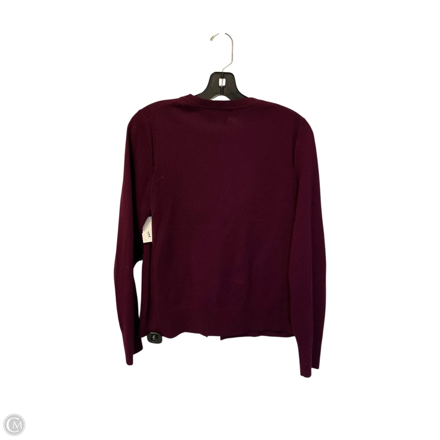 Cardigan By Banana Republic In Purple, Size: M