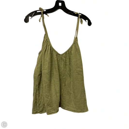 Top Sleeveless By Old Navy In Green, Size: Xs