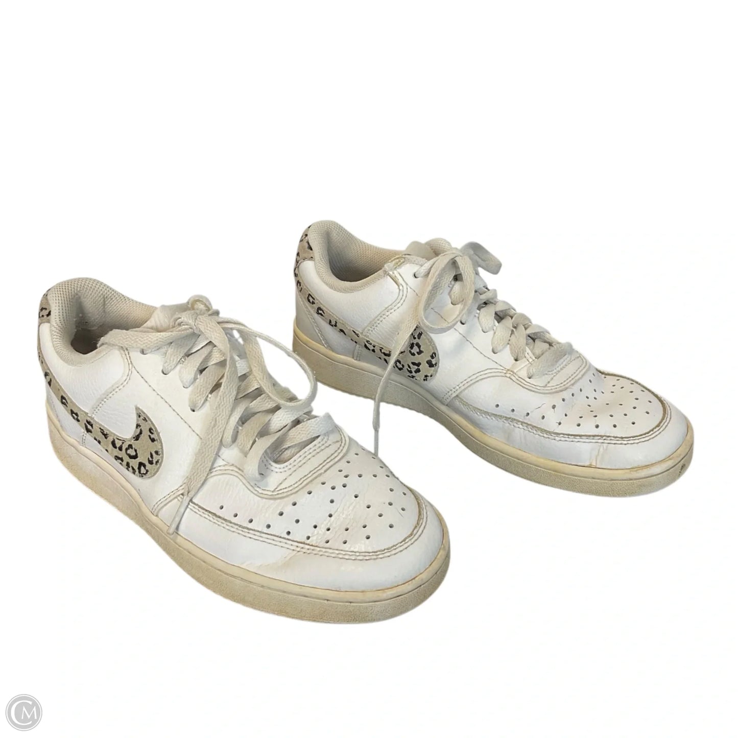 Shoes Athletic By Nike In White, Size: 8