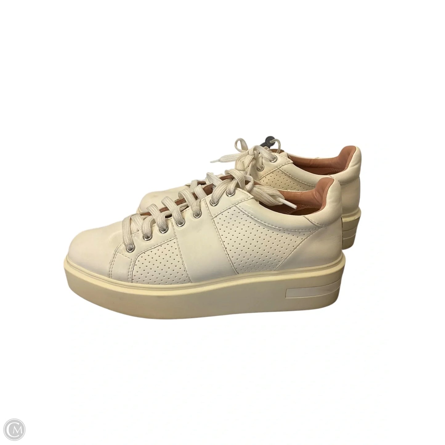 Shoes Sneakers By Linea Paolo In White, Size: 9