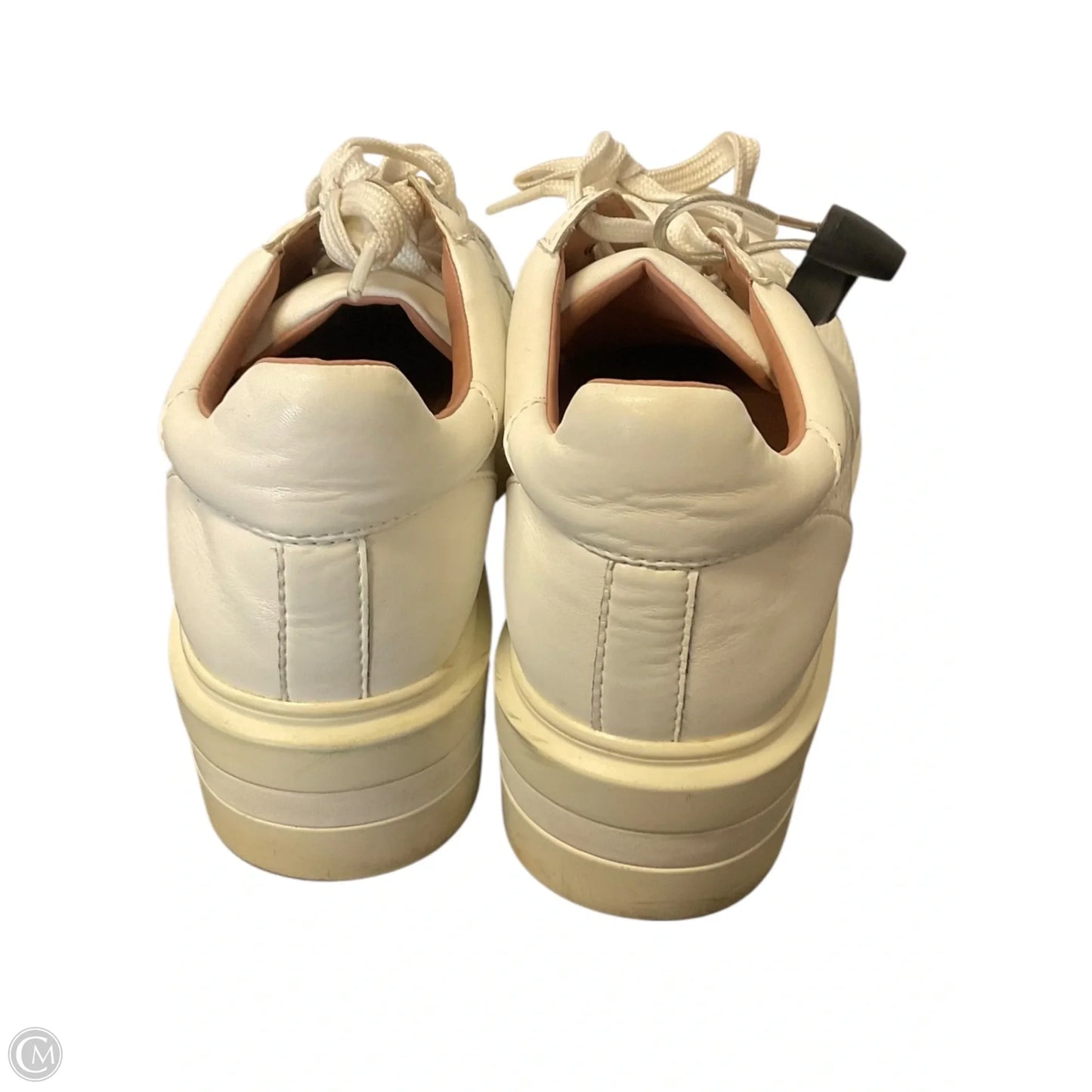 Shoes Sneakers By Linea Paolo In White, Size: 9