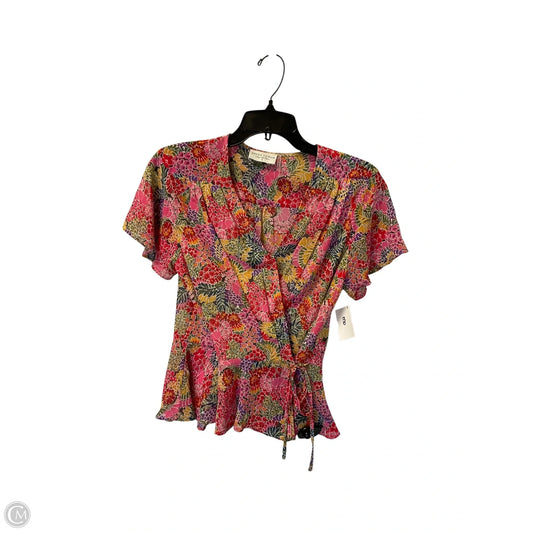 Top Short Sleeve By Dress Forum In Floral Print, Size: S