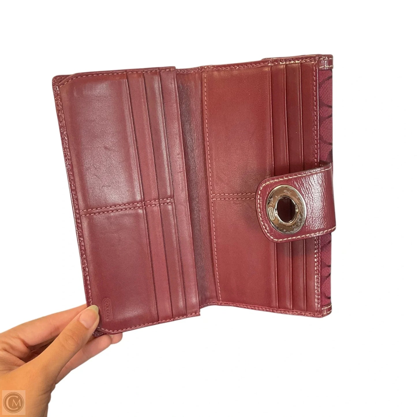 Wallet Designer By Coach, Size: Medium